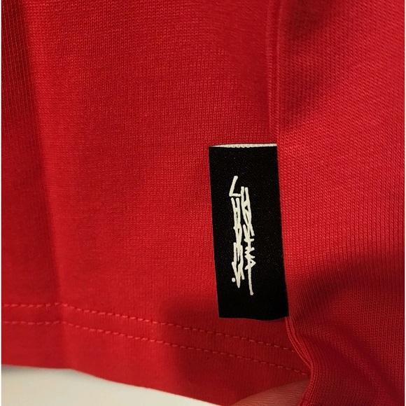 Puma Ferrari x Joshua Vides Graphic Cotton Crew Neck Short Sleeve TShirt Red szL - Picture 13 of 15